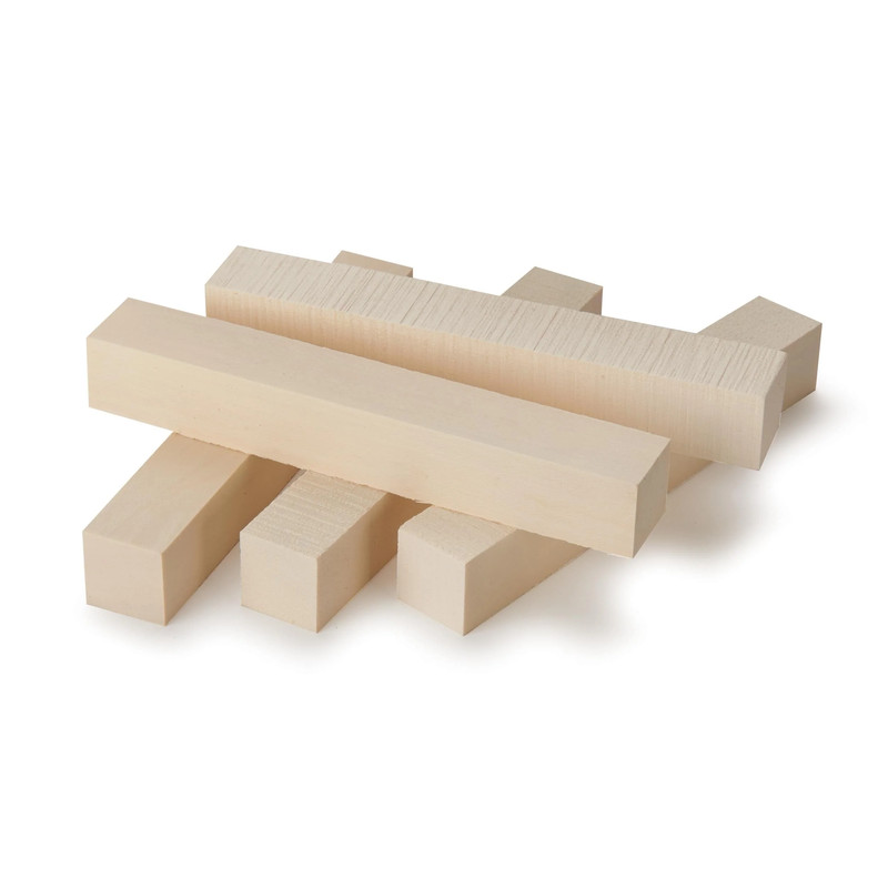Pen Blank Pack - 3/4" x 3/4" x 5" - 5 Piece - Species:American Holly